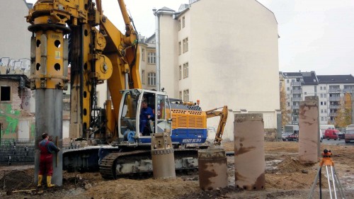 Künftiges Studentenhaus an der Bautzner Straße