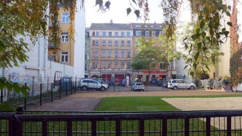 Neuer Sandkasten auf der Louisenstraße