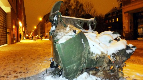 Asche-Opfer auf der Kamenzer Straße