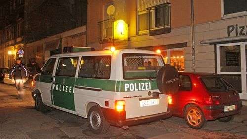 Polizeieinsatz auf der Louisenstraße, Foto: Brennpunktfoto