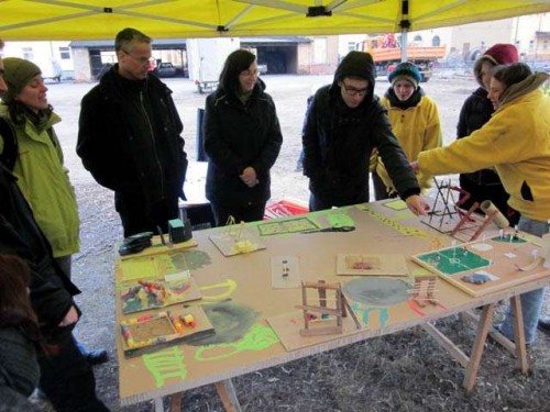 Konzept für Spielplatz auf dem Drewag-Gelände