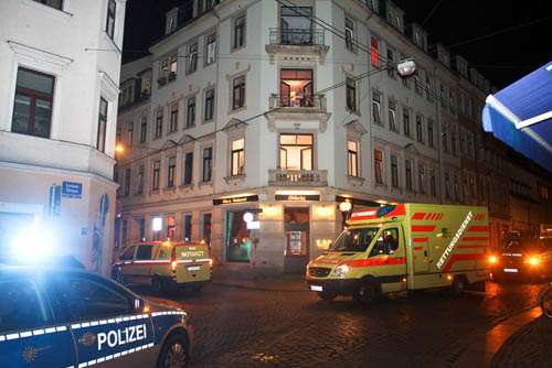 Der Rettungsdienst war schnell vor Ort. Foto: brennpunktfoto