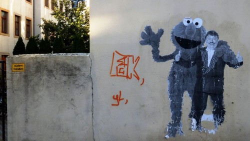 Blick über den Tellerand: So sieht Street-Art in Pieschen aus.