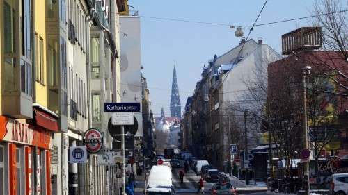 Frühlingsgefühle auch auf der Alaunstraße