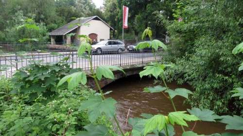 Unter der Nordstraßen-Brücke ist mehr Luft als gestern.