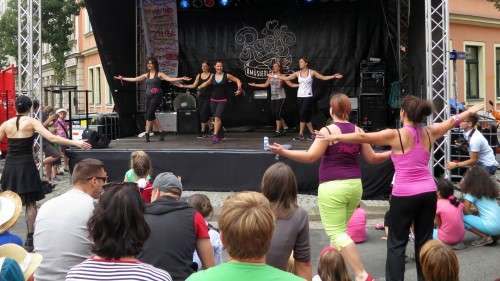 Zumba auf der Hechtbühne