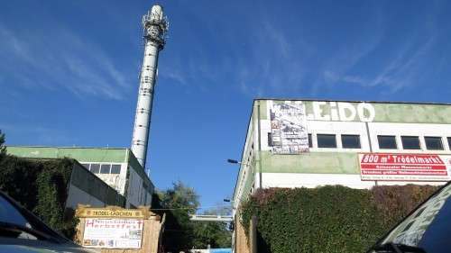 Trödelfabrik im alten Heizhaus an der Stetzscher Straße