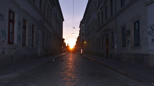 Neustadt-Henge - gesehen gestern am frühen Morgen - Foto: Mike Firchau