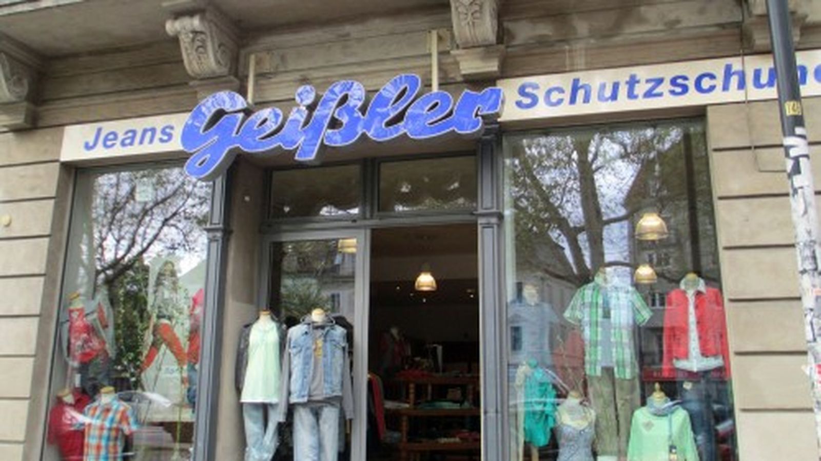 Seit 1991 am Platz, seit mehr als 50 Jahren existent: Jeans Geißler