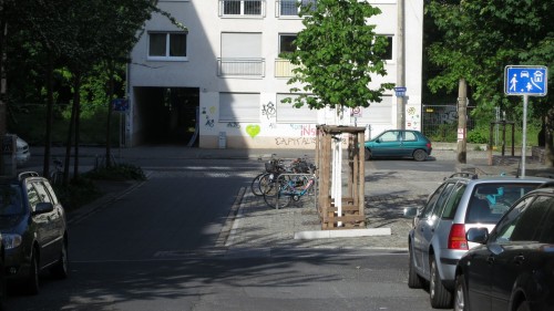 Die Ottostraße bekommt  eine neue Asphaltdecke.