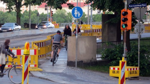 Eigentlich wäre an der Stelle ja schieben angesagt.