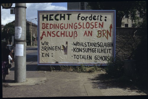 Vorbei die Zeiten als der Hecht Anschluss an die BRN forderte, inzwischen feiern die Hechtler ihr eigenes Fest.