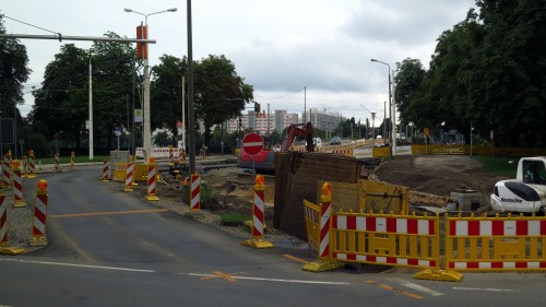 Für Autos ist hier jetzt erstmal eine Weile Pause.