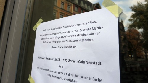 Heute, um 17.30 Uhr im Café Neustadt