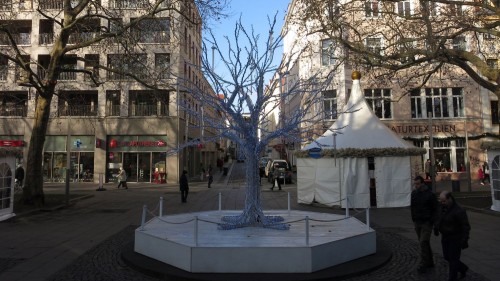 Augustusmarkt mit "Weihnachtsbaum"