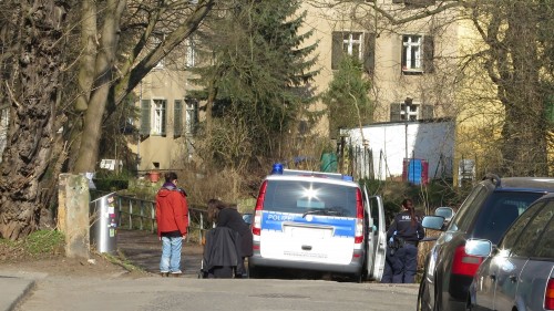 Besorgte Spaziergänger hatten heute Nachmittag nochmal die Dresdner Polizei verständigt.