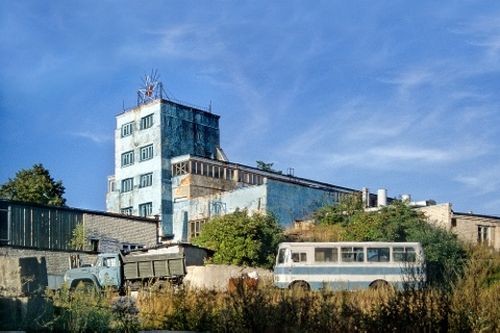 Als Fabrik genutzte Kirche in Kaliningrad - Foto: Robert Conrad