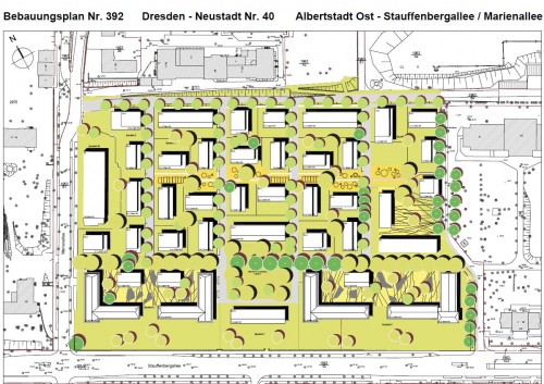 Bebauungsplan für das Gelände nördlich der Stauffenbergallee