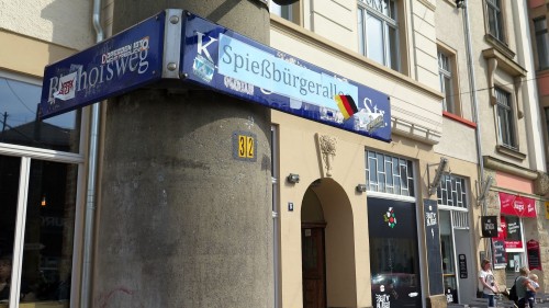 Königsbrücker Straße mit neuem Namen.