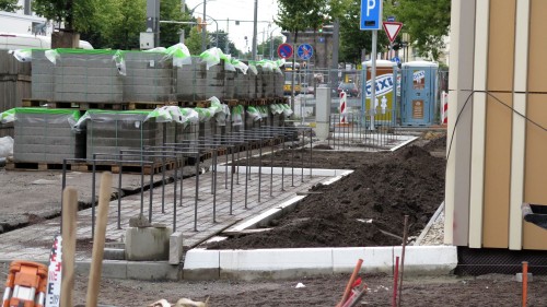 Noch schwer vorstellbar aber in wenigen Tagen wird eröffnet.