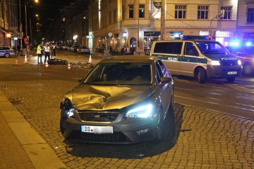 Tödlicher Unfall auf dem Bischofsweg. Foto: Roland Halkasch