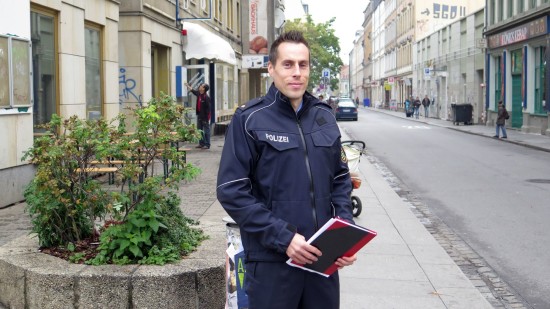 Revierleiter Dresden-Nord Polizeirat Matthias Imhof