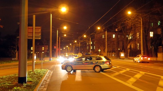 Bautzner Straße ist ab Höhe Waldschlösschenbrücke gesperrt.