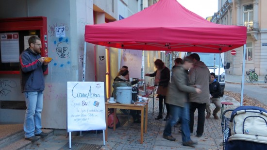 Blutspende-Aktion an der Wir-AG am Martin-Luther-Platz