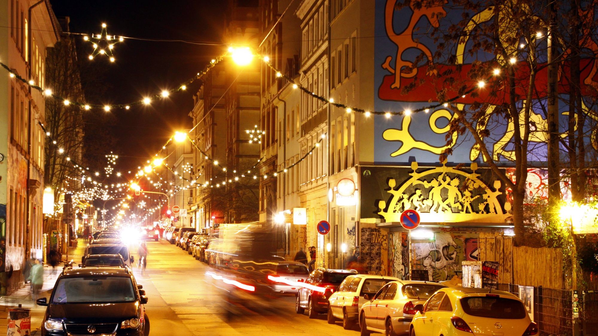 Louisenstraße im Weihnachtsglanz - Foto: Archiv 2015 - Youssef Safwan