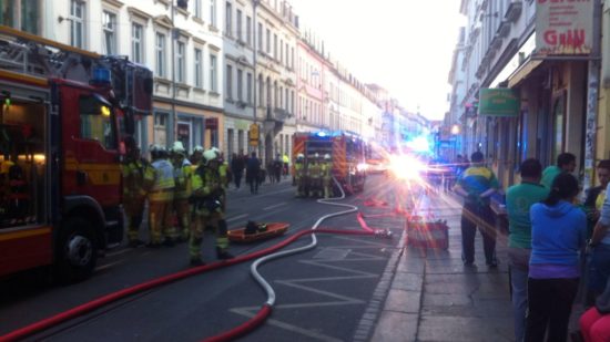 Der Brand-Herd befand sich im Dürüm-Kebab-Haus.