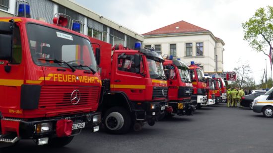 Löschzüge aus der Albertstadt waren im Einsatz. Foto: Archiv