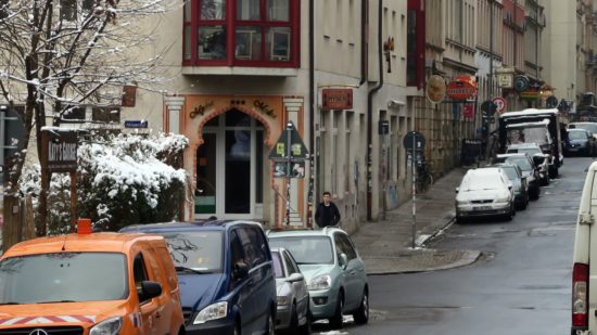 Keine orientalische Lounge mehr an der Louise-/Ecke Alaunstraße.