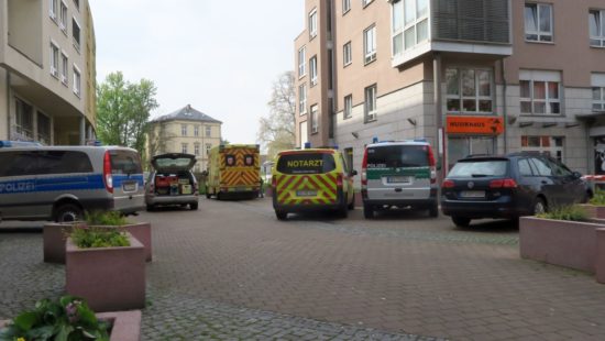 Die Tote ist in einem Haus an der Alaunstraße gefunden worden.