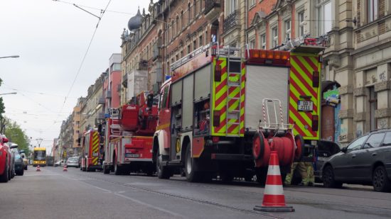 Feuerwehreinsatz am Bischofsweg