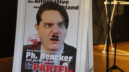 Das neue Wahlplakat der PARTEI