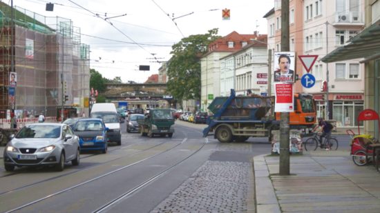 Die Partei und die SPD beschränken die Sicht.