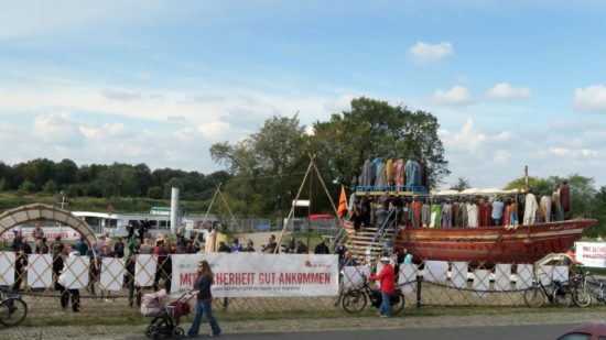 Zur Eröffnung waren hauptsächlich Politiker und Presse da.