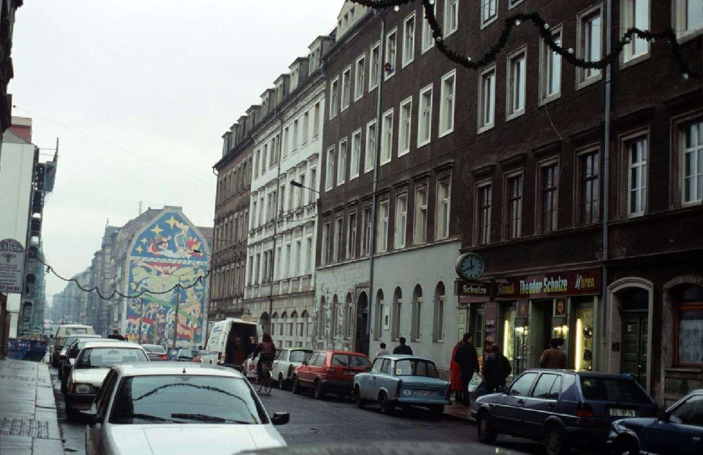 Louisenstraße mit Juwelier - Foto: Lothar Lange