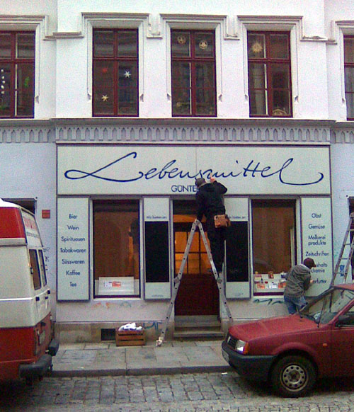 Lebensmittel-Otto in der Schönfelder Straße - Foto: Anton Launer