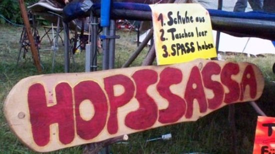 Hopssassa im Lustgarten