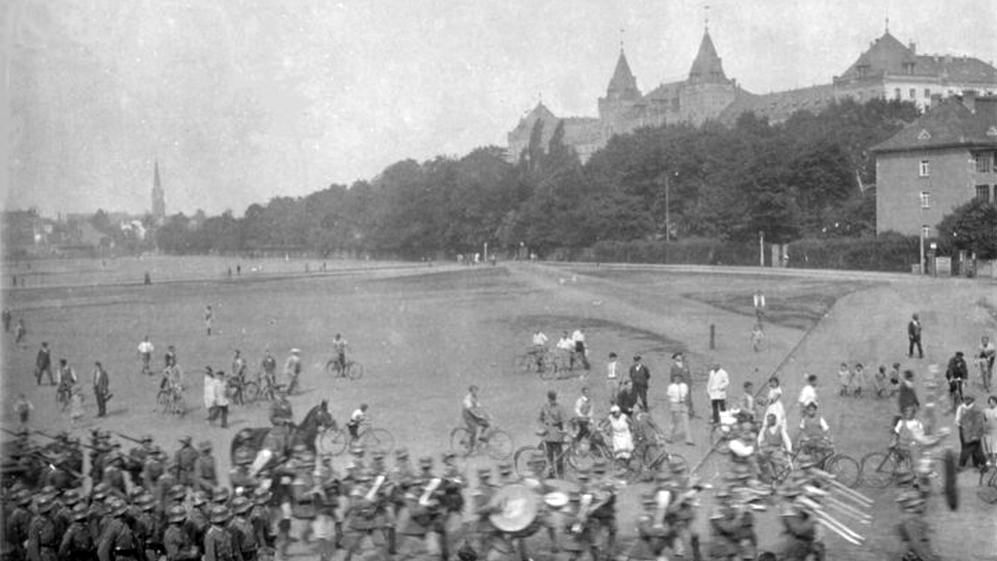 Alaunplatz in den 1930er Jahren