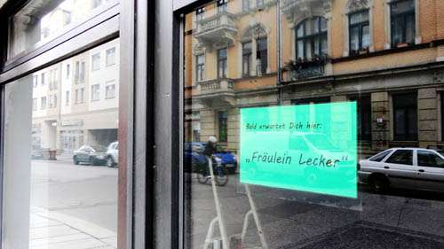 Bald in der Louisenstraße 11: Fräulein Lecker