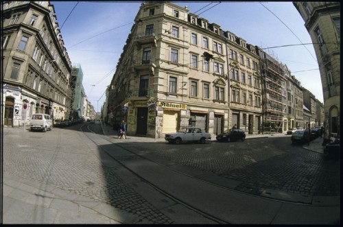 Das Meinel-Eck im Jahre 1991 - Foto: Lothar Lange