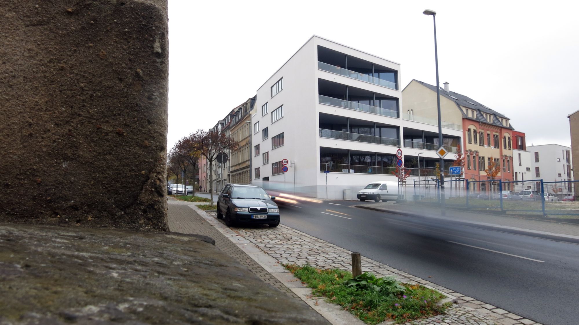 architektonischer Aufreger an der Buchenstraße