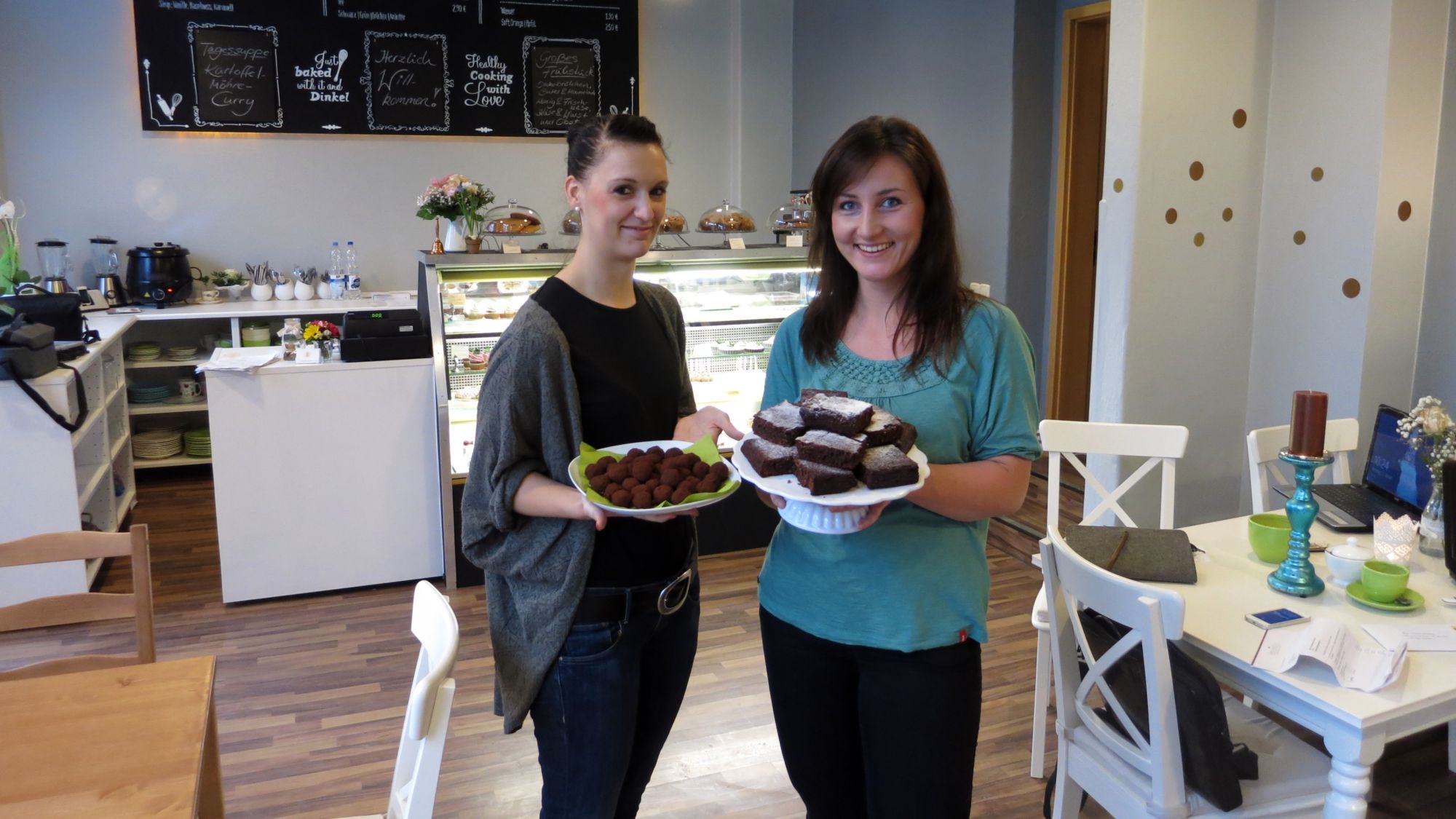 Die Fräuleins Lecker: Julia Schliefke und Maria Schäller