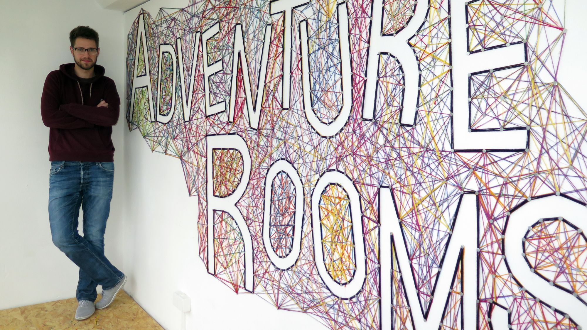 Christoph Eske in seinen Adventure Rooms.