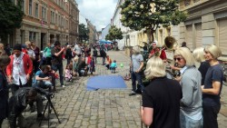 Banda Communale auf der Sebnitzer Straße