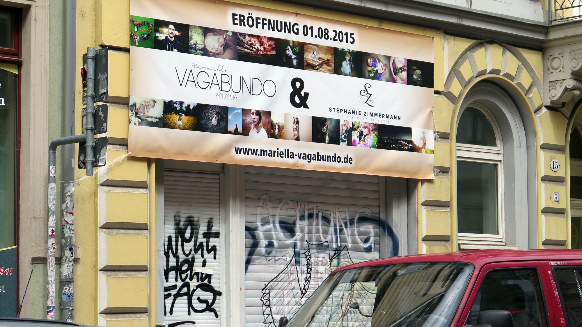 Neuer Friseur mit Fotostudio