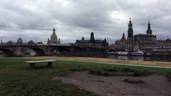 Canalettoblick auf die Augustusbrücke