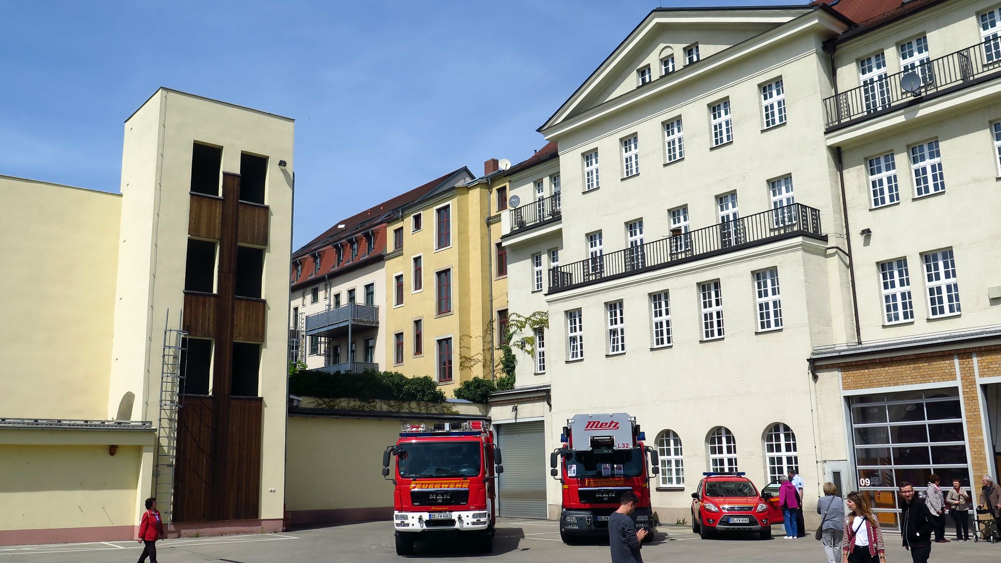 Hof der Feuerwache